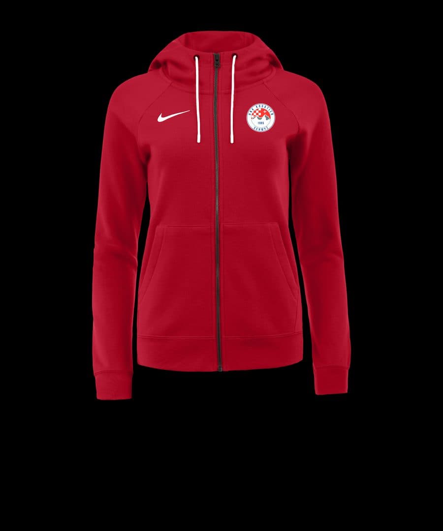 Nike Park 20 Fleece Kapuzenjacke Damen Rot F657