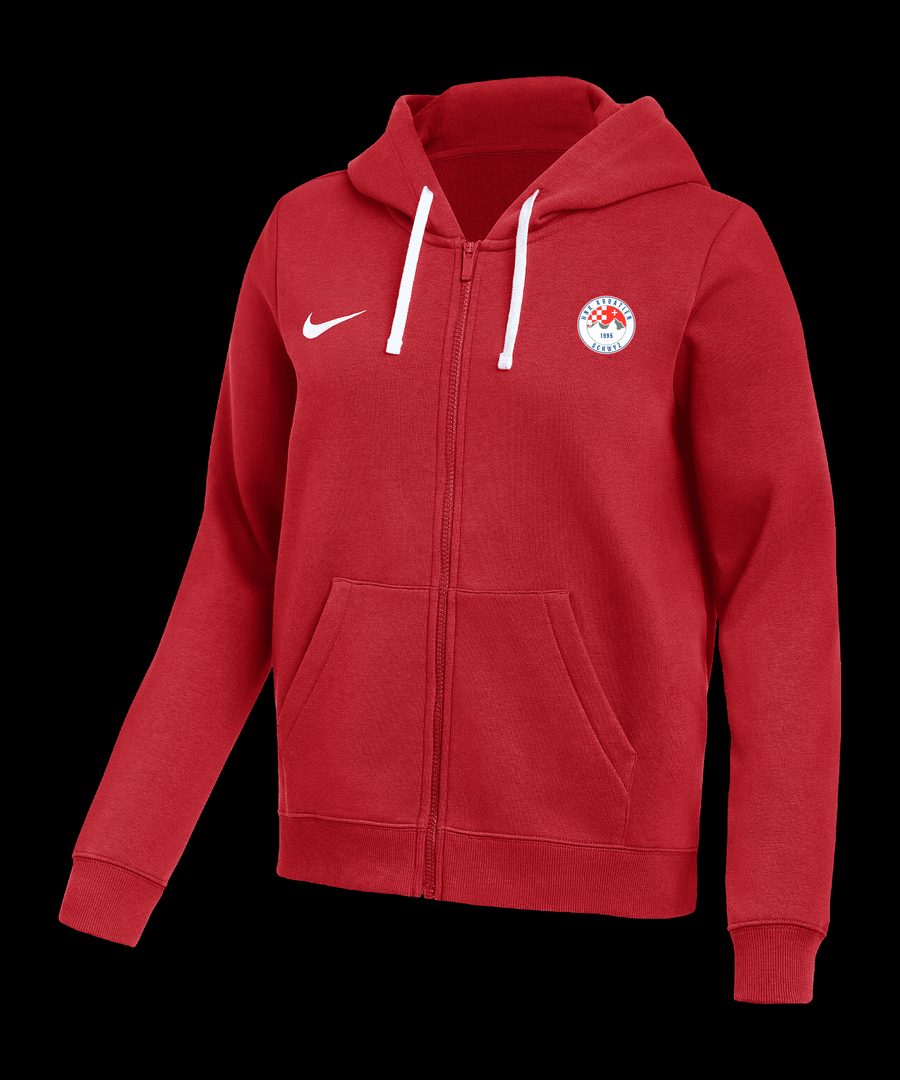 Nike Park 26 Kapuzenjacke Damen Rot F657